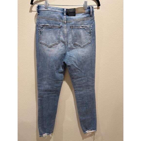 Womens Buckle Black fit no. 75 Ankle Skinny 24x27 distressed jeans New - Picture 5 of 5